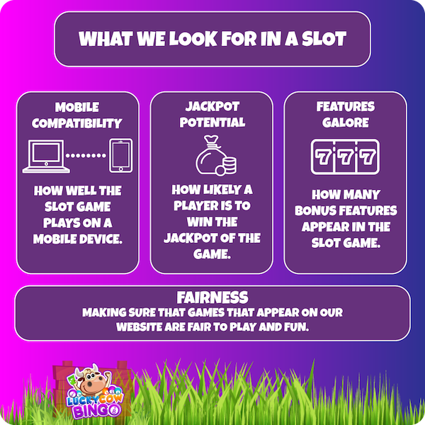 what we look for in online slot games